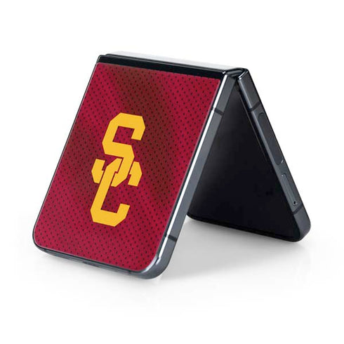 University of Southern California USC Trojans Jersey Galaxy Z Flip5 5G Skin