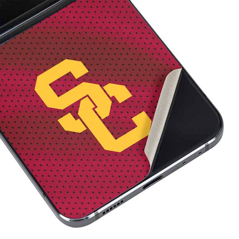 University of Southern California USC Trojans Jersey Galaxy Z Flip5 5G Skin