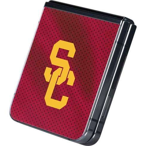 University of Southern California USC Trojans Jersey Galaxy Z Flip5 5G Skin