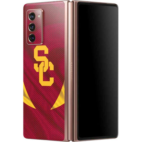 University of Southern California USC Trojans Jersey Galaxy Z Fold2 5G Skin