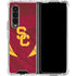 University of Southern California USC Trojans Jersey Galaxy Z Fold4 5G Clear Case