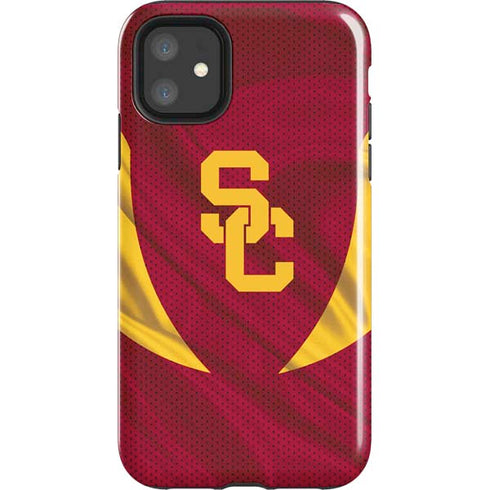 University of Southern California USC Trojans Jersey iPhone 11 Impact Case
