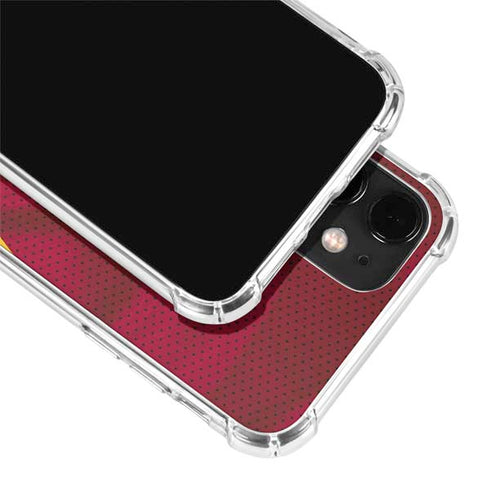 University of Southern California USC Trojans Jersey iPhone 12 Clear Case