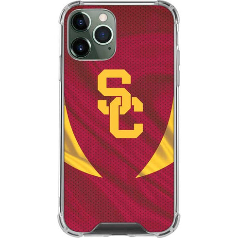 University of Southern California USC Trojans Jersey iPhone 12 Pro Clear Case
