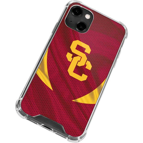 University of Southern California USC Trojans Jersey iPhone 13 Clear Case