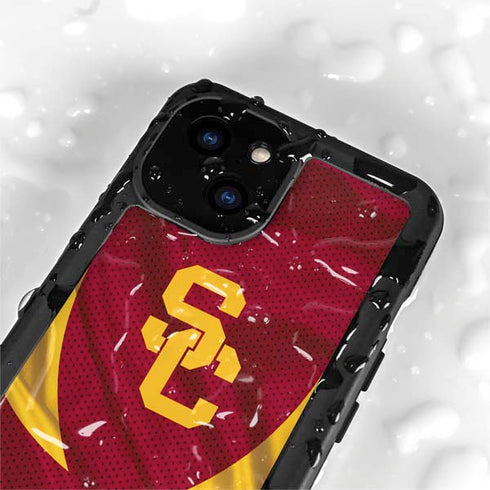 University of Southern California USC Trojans Jersey iPhone 13 Mini Waterproof Case