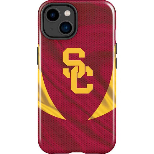 University of Southern California USC Trojans Jersey iPhone 15 Plus Impact Case