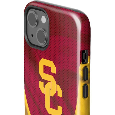 University of Southern California USC Trojans Jersey iPhone 15 Plus Impact Case