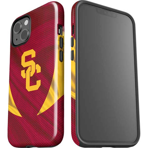 University of Southern California USC Trojans Jersey iPhone 15 Plus Impact Case