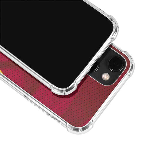 University of Southern California USC Trojans Jersey iPhone 14 Plus Clear Case