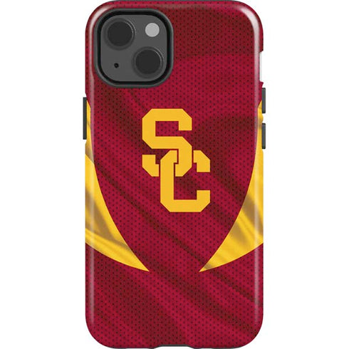 University of Southern California USC Trojans Jersey iPhone 15 Impact Case