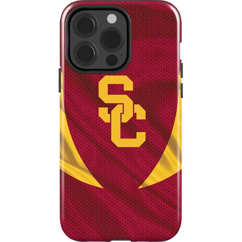 University of Southern California USC Trojans Jersey iPhone 15 Pro Impact Case