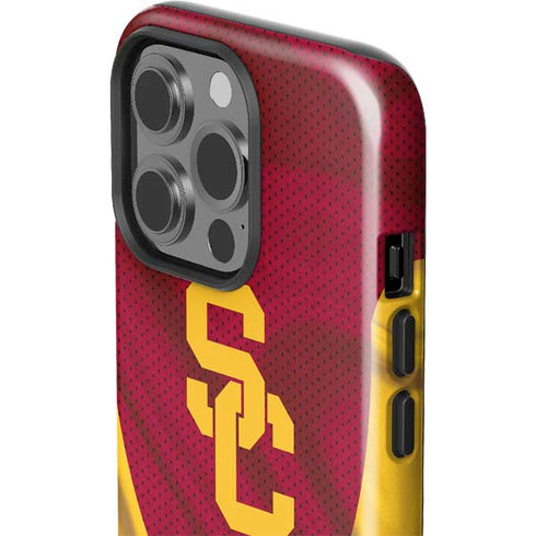 University of Southern California USC Trojans Jersey iPhone 15 Pro Impact Case