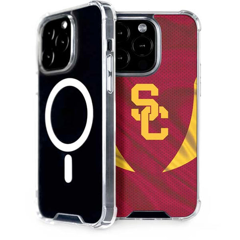 University of Southern California USC Trojans Jersey iPhone 15 Pro MagSafe Case