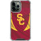 University of Southern California USC Trojans Jersey iPhone 14 Pro Max Clear Case