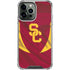 University of Southern California USC Trojans Jersey iPhone 15 Pro Max Clear Case