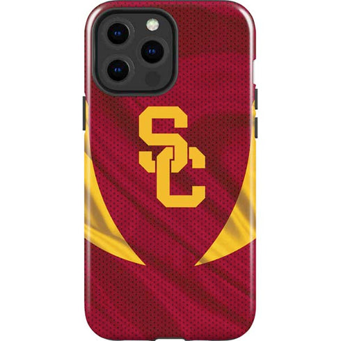 University of Southern California USC Trojans Jersey iPhone 15 Pro Max Impact Case