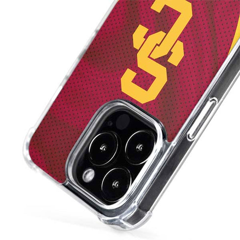 University of Southern California USC Trojans Jersey iPhone 15 Pro Max MagSafe Case