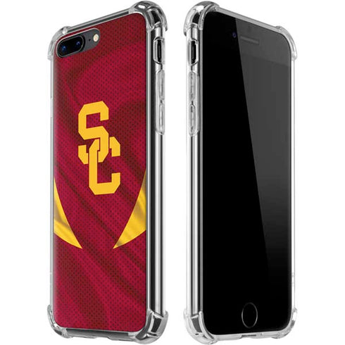 University of Southern California USC Trojans Jersey iPhone 7/8 Plus Clear Case