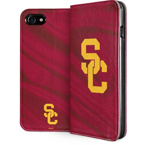 University of Southern California USC Trojans Jersey iPhone SE (2nd & 3rd Gen) Folio Case