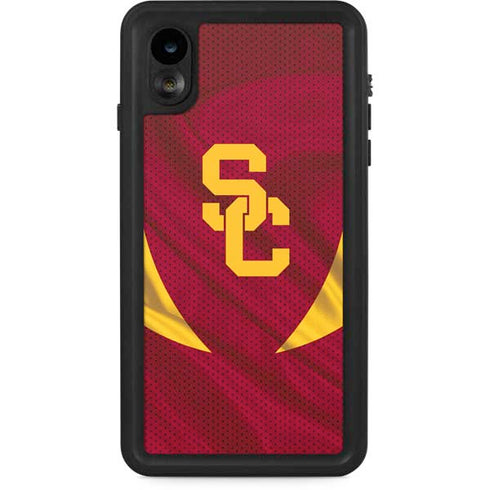 University of Southern California USC Trojans Jersey iPhone XR Waterproof Case