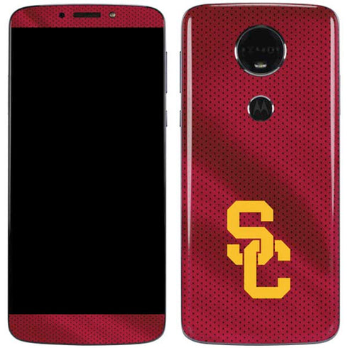 University of Southern California USC Trojans Jersey Moto E5 Plus Skin