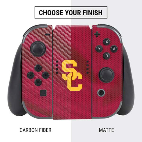 University of Southern California USC Trojans Jersey Nintendo Switch Bundle Skin