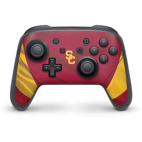 University of Southern California USC Trojans Jersey Nintendo Switch Pro Controller Skin