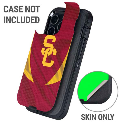 University of Southern California USC Trojans Jersey Otterbox Defender iPhone Skin
