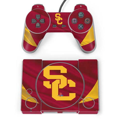 University of Southern California USC Trojans Jersey PlayStation Classic Bundle Skin