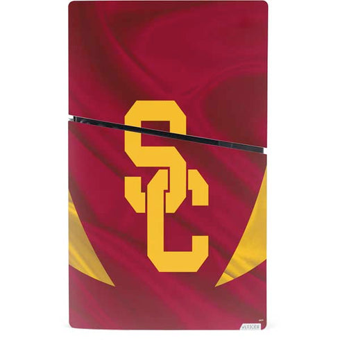 University of Southern California USC Trojans Jersey PS5 Slim Digital Edition Bundle Skin