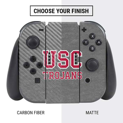 University of Southern California USC Trojans Nintendo Switch Bundle Skin
