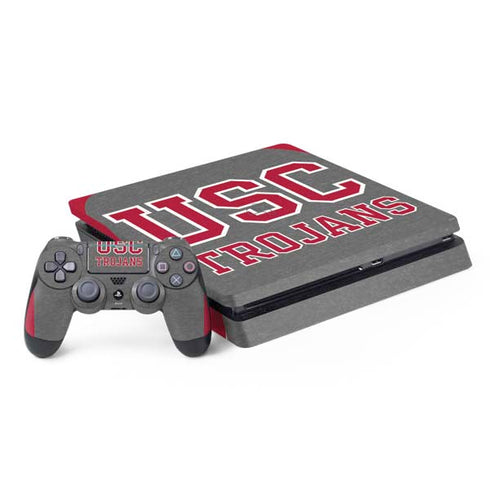 University of Southern California USC Trojans PS4 Slim Bundle Skin