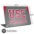 University of Southern California USC Trojans Universal Laptop 15in (12.2 x 8.8in) Skin