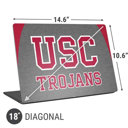 University of Southern California USC Trojans Universal Laptop 18in (14.6 x 10.6in) Skin
