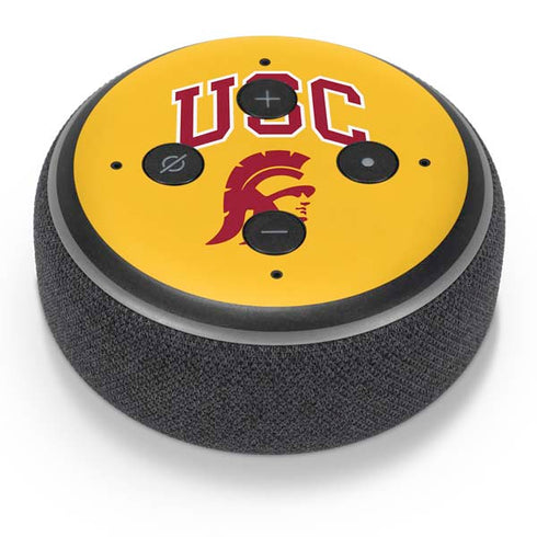 University of Southern California USC Trojans Yellow Amazon Echo Dot Skin