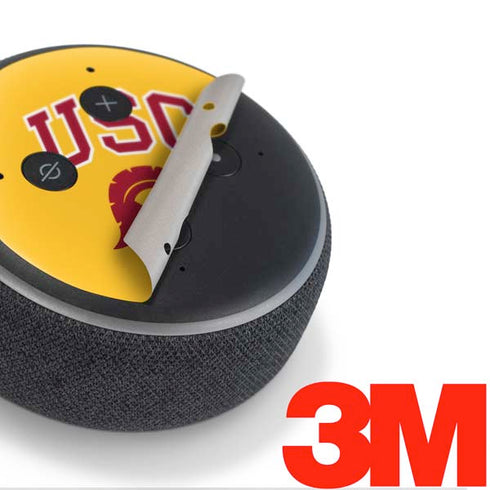 University of Southern California USC Trojans Yellow Amazon Echo Dot Skin