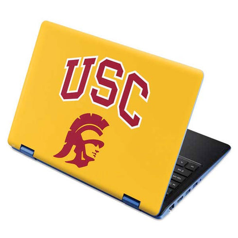 University of Southern California USC Trojans Yellow Aspire R11 11.6in Skin