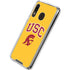 University of Southern California USC Trojans Yellow Galaxy A30 Clear Case