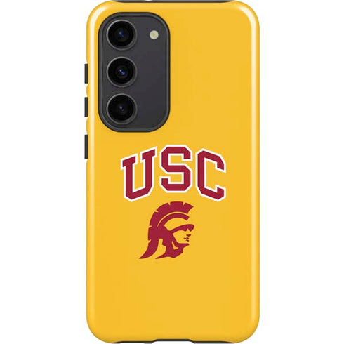University of Southern California USC Trojans Yellow Galaxy S23 Pro Case
