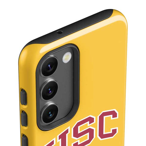 University of Southern California USC Trojans Yellow Galaxy S23 Pro Case