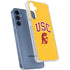 University of Southern California USC Trojans Yellow Galaxy S24 Clear Case