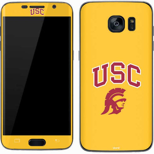 University of Southern California USC Trojans Yellow Galaxy S7 Skin