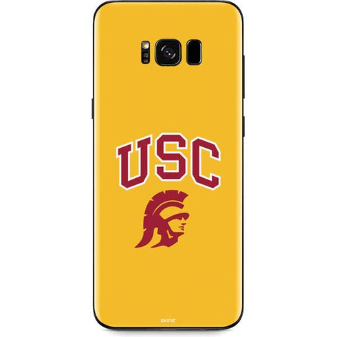 University of Southern California USC Trojans Yellow Galaxy S8 Plus Skin