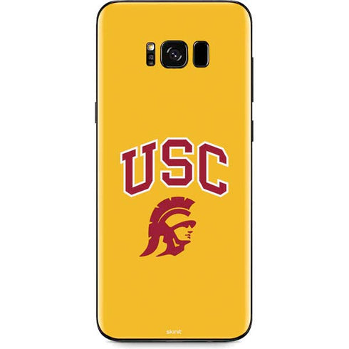 University of Southern California USC Trojans Yellow Galaxy S8 Skin