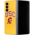 University of Southern California USC Trojans Yellow Galaxy Z Fold4 5G Skin