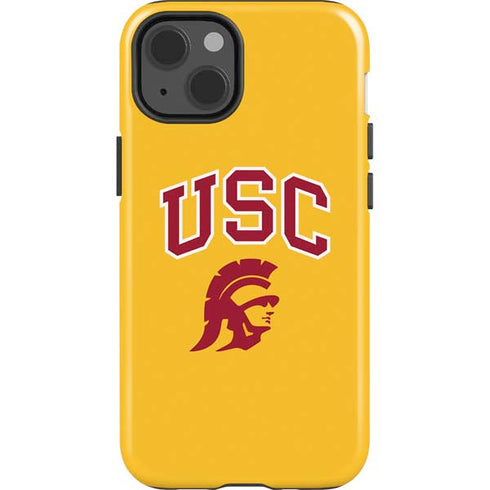 University of Southern California USC Trojans Yellow iPhone 15 Impact Case