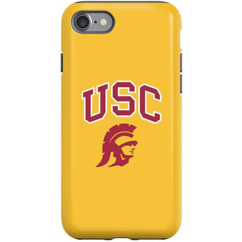 University of Southern California USC Trojans Yellow iPhone SE (2nd & 3rd Gen) Pro Case