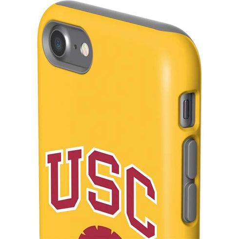 University of Southern California USC Trojans Yellow iPhone SE (2nd & 3rd Gen) Pro Case