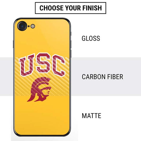 University of Southern California USC Trojans Yellow iPhone SE (2nd & 3rd Gen) Skin